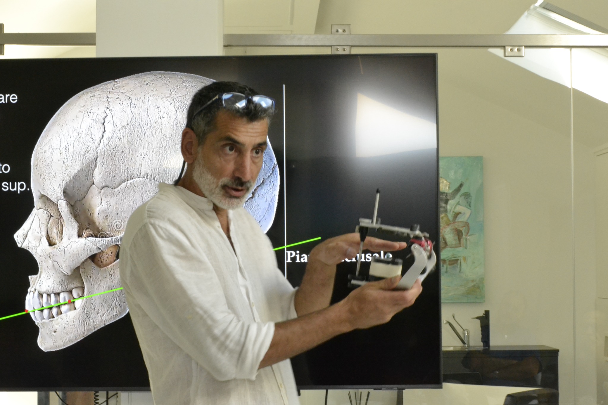 Evandro Marullo durante la formazione a Magma